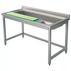 Masa de preparare legume, 1400 mm