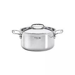 Cratita inox cu capac "Affinity", 20 cm/3,4 l - de Buyer