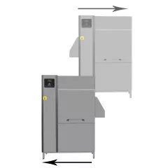 Masina de spalat vase tip tunel Electrolux Professional, 100 de cosuri per ora