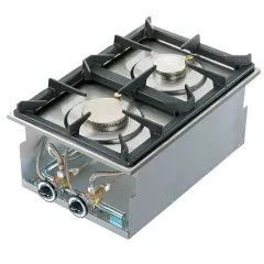 Masina de gatit pe gaz incastrata, 2 arzatoare