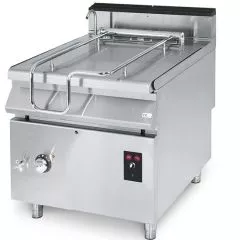 Tigaie electrica basculanta, 80 litri, bazin actionat electric
