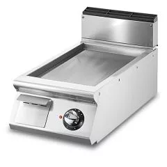 Grill electric, de banc, placa neteda cromata, fara suport