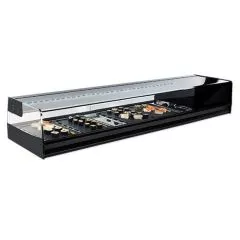 Vitrina sushi cu racitor, 4xGN1/3