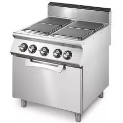 Masina de gatit electrica, 4 plite patrate, cuptor electric static