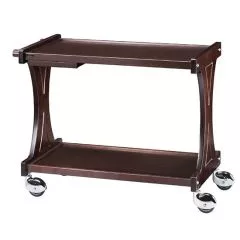 Carucior servire cu 2 niveluri, wenge