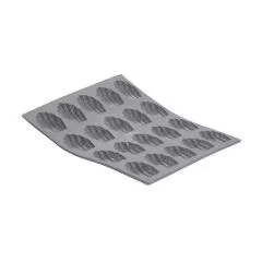 Forma silicon pentru mini-madeleines, 20 bucati, 21 x 17,6 cm - de Buyer