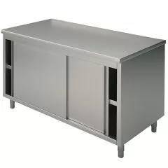 Masa tip dulap, usi glisante, fara rebord, 1500x700 mm