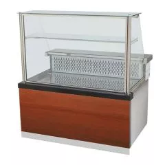 Vitrina refrigerata, l=1400 mm