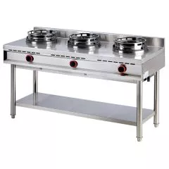 Masina de gatit pentru wok, 1 polita, 3 arzatoare