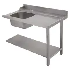 Masa intrare dreapta, cuva stanga, 1500 mm