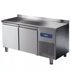Masa congelare, cu rebord, 2 usi, 250 litri