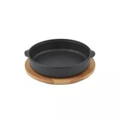 Mini-cratita rotunda cu suport, 17 cm - LAVA