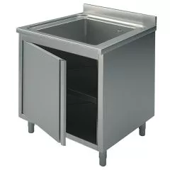 Spalator inchis cu cuva si usa, 700x600 mm