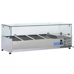 Vitrina rece ingrediente, 3xGN1/3