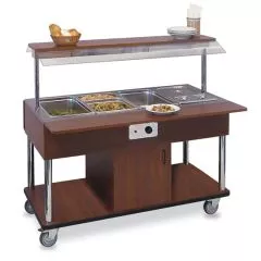 Modul bufet bain-marie, 4xGN1/1