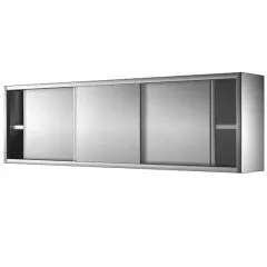 Dulap suspendat, usi glisante, 1 polita, 1800x400 mm