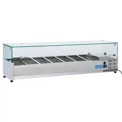 Vitrina rece ingrediente, 5xGN1/3, h=150 mm