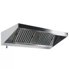 Hota de perete, tip Snack, 2 filtre labirint, 1200x900 mm