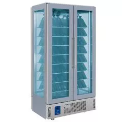 Vitrina de vinuri refrigerata, 4 usi vitrate, 112 sticle