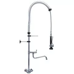 Baterie de pre-clatire cu robinet monobloc si robinet ax de 1200 mm