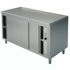Masa calda tip dulap, fara rebord, 1800x600 mm