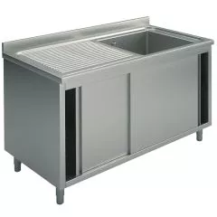 Spalator tip dulap cu cuva stanga si usi glisante, 1200x700 mm
