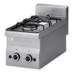 Masina de gatit pe gaz, 2 arzatoare, 6,1 Kw
