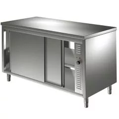 Masa calda tip dulap pass-through, 1600x600 mm