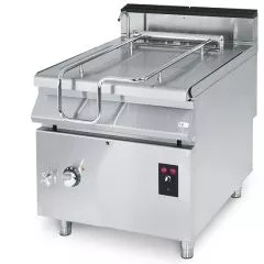 Tigaie electrica basculanta, 50 lt, bazin actionat electric