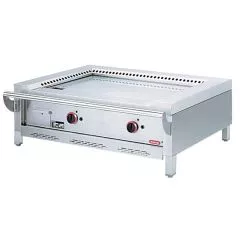 Plita Teppanyaki pe gaz, de banc, 2 zone