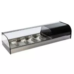 Vitrina rece tapas, 4xGN1/3
