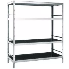 Rastel cu 4 polite, 1600x500x1800 mm