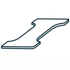 Insertie pentru plite electrice patrate V7040IMP