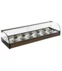 Vitrina calda, de banc, 6xGN1/3