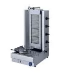 Gratar pe gaz pentru kebab, 4 zone de incalzire, motor inferior, 70 kg