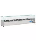 Vitrina rece ingrediente, 8xGN1/4