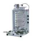 Gratar electric pentru kebab, 2 zone de incalzire, motor superior, 30 kg