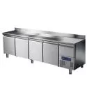 Masa rece, 4 usi, sertar, cu rebord, 632 litri