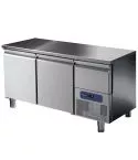 Masa rece, 2 usi, sertar, fara rebord, 281 litri
