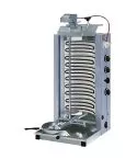 Gratar electric pentru kebab, 3 zone de incalzire, motor superior, 70 kg