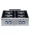 Masina de gatit Electrolux Professional cu 4 arzatoare (5,5 kW fiecare), alimentare gaz, de banc