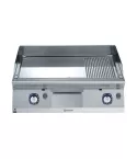 Gratar de banc Electrolux Professional cu placa 2/3 neteda si 1/3 striata din crom, alimentare gaz, modul complet, control prin termostat