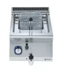 Friteuza alimentare gaz, Electrolux Professional 7 litri, cu o cuva in forma de „V” (arzatoare externe) si 1 cos