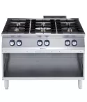 Masina de gatit Electrolux Professional, 6 arzatoare, suport deschis
