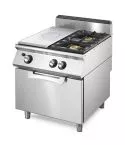 Masina de gatit pe gaz cu cuptor static pe gaz, 2 arzatoare