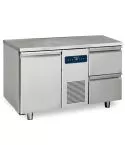 Masa rece, 2 usi GN1/1, fara rebord, 281 litri