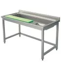 Masa de preparare legume, 1400 mm