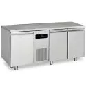 Masa rece, 3 usi GN1/1, fara rebord, 474 litri