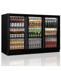Frigider bar, 3 usi de sticla, 320 litri