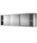 Dulap suspendat, usi glisante, 1 polita, 2000x400 mm